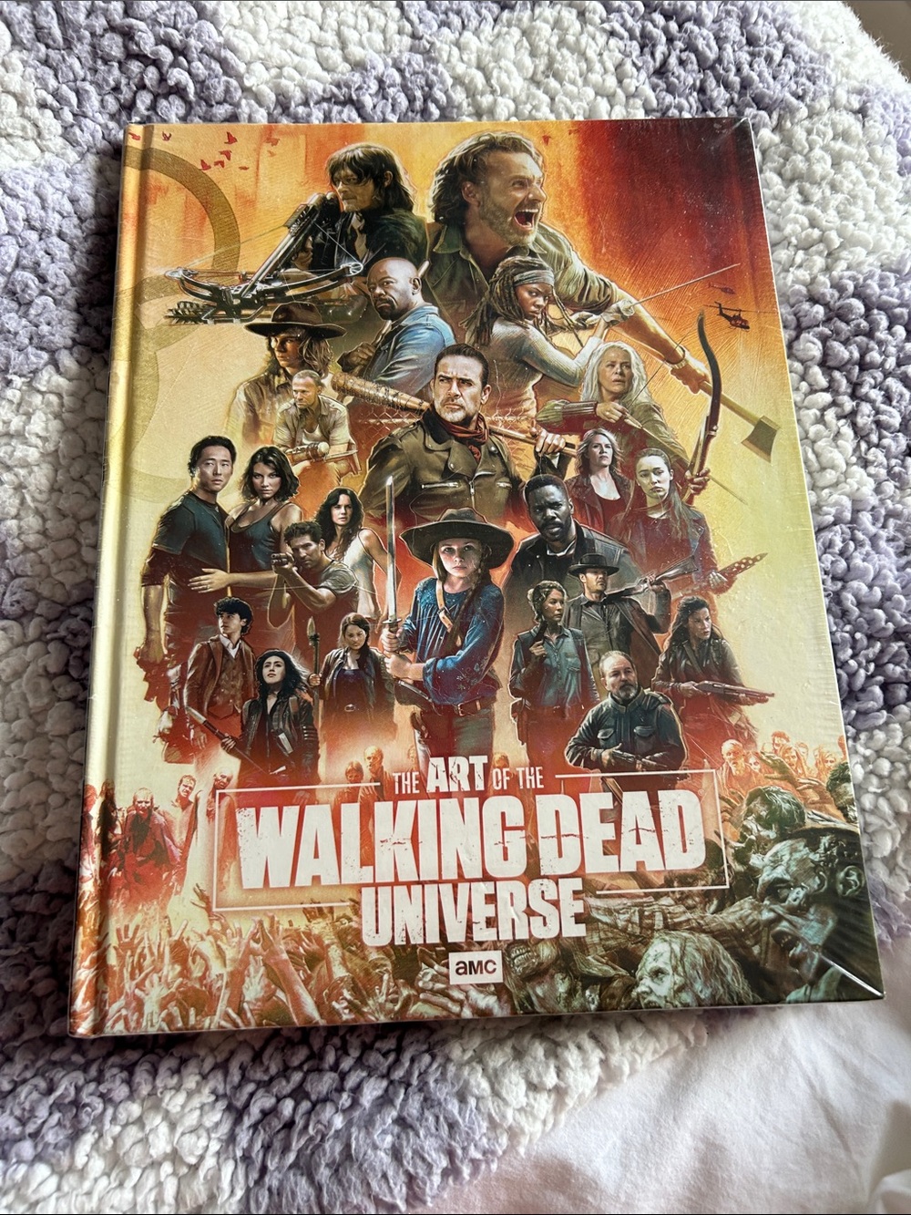 The Art of The Walking Dead Universe Hardcover - Orange Cover